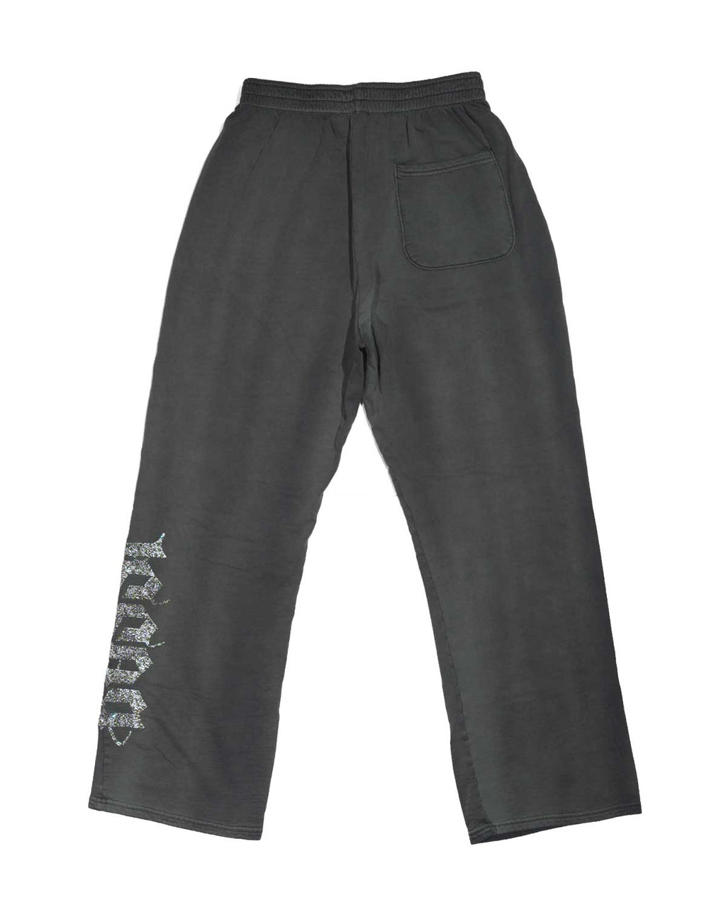 Bossi Vintage Rhinestone Sweatpants Black/White