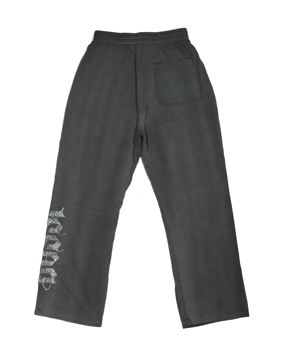 Bossi Vintage Rhinestone Sweatpants Black/White