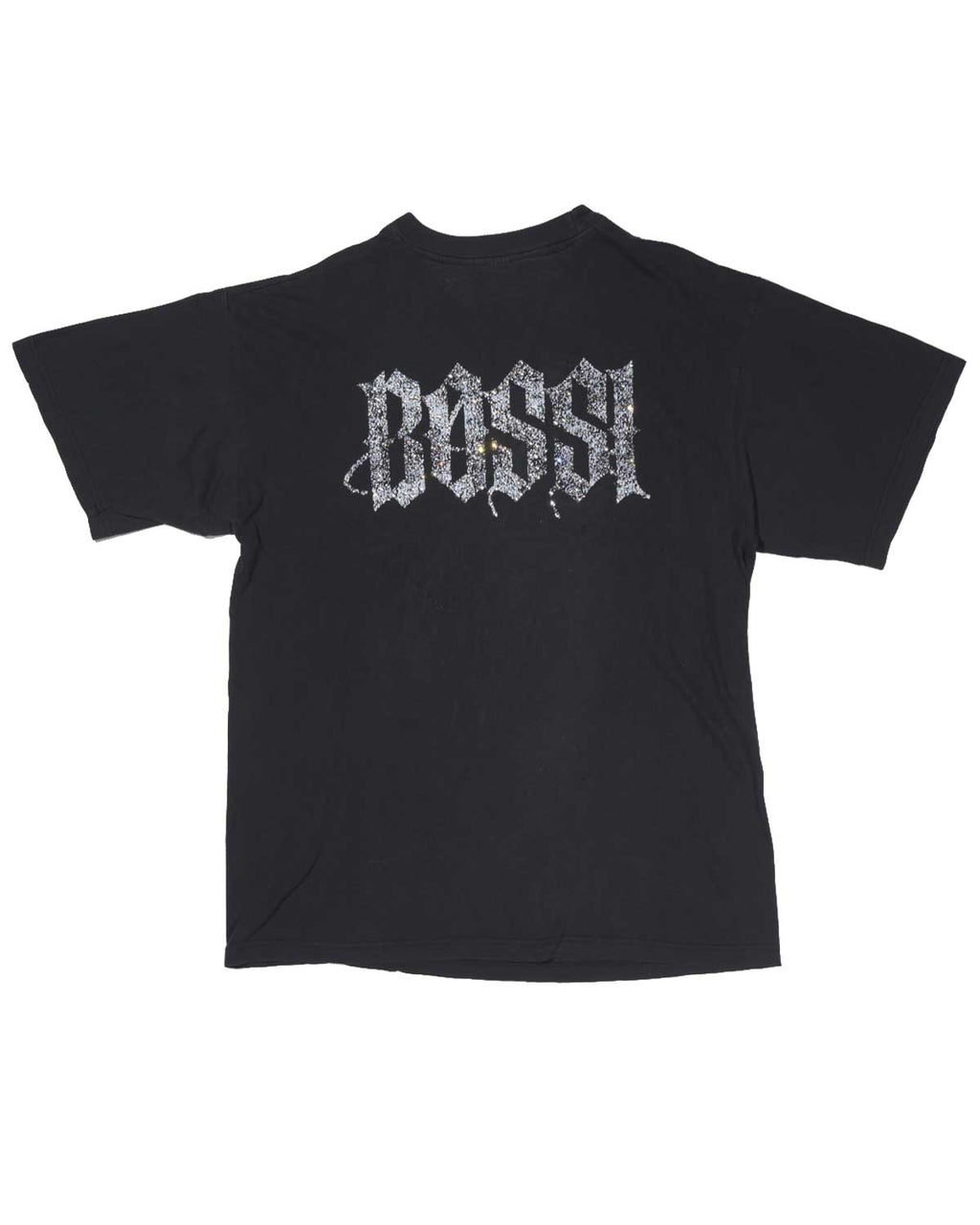 Bossi Vintage Rhinestone Tee Black