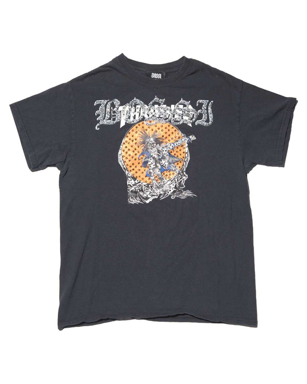 Bossi Vintage Rhinestone Tee Black