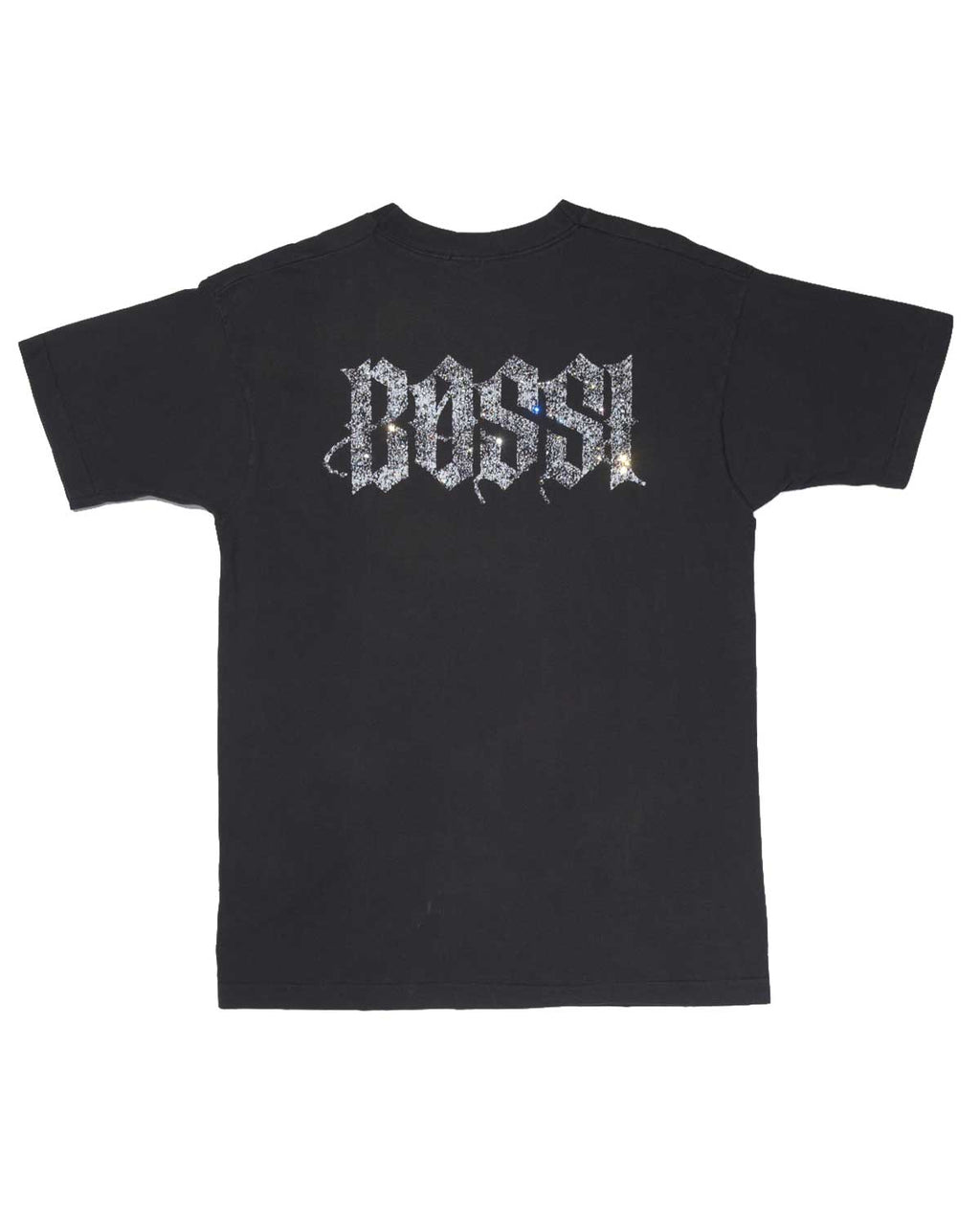 Bossi Vintage Rhinestone Tee Black