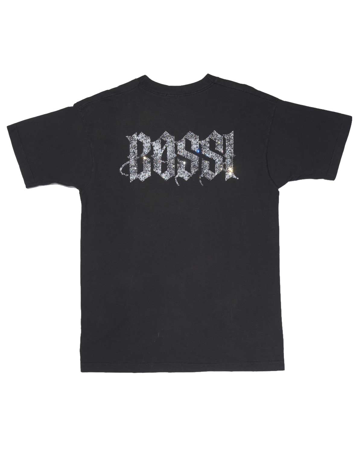 Bossi Vintage Rhinestone Tee Black