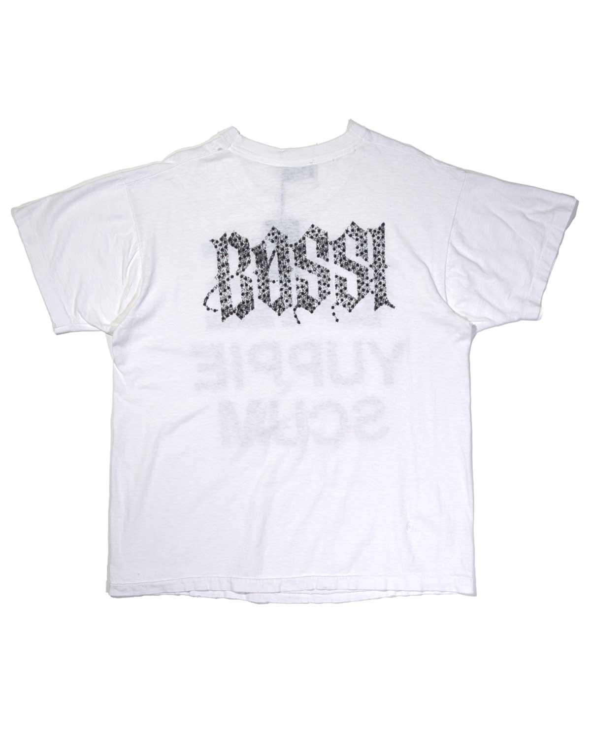 Bossi Vintage Rhinestone Tee White