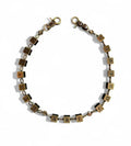 Bottega Desires Dice Game Wallet Chain Gold