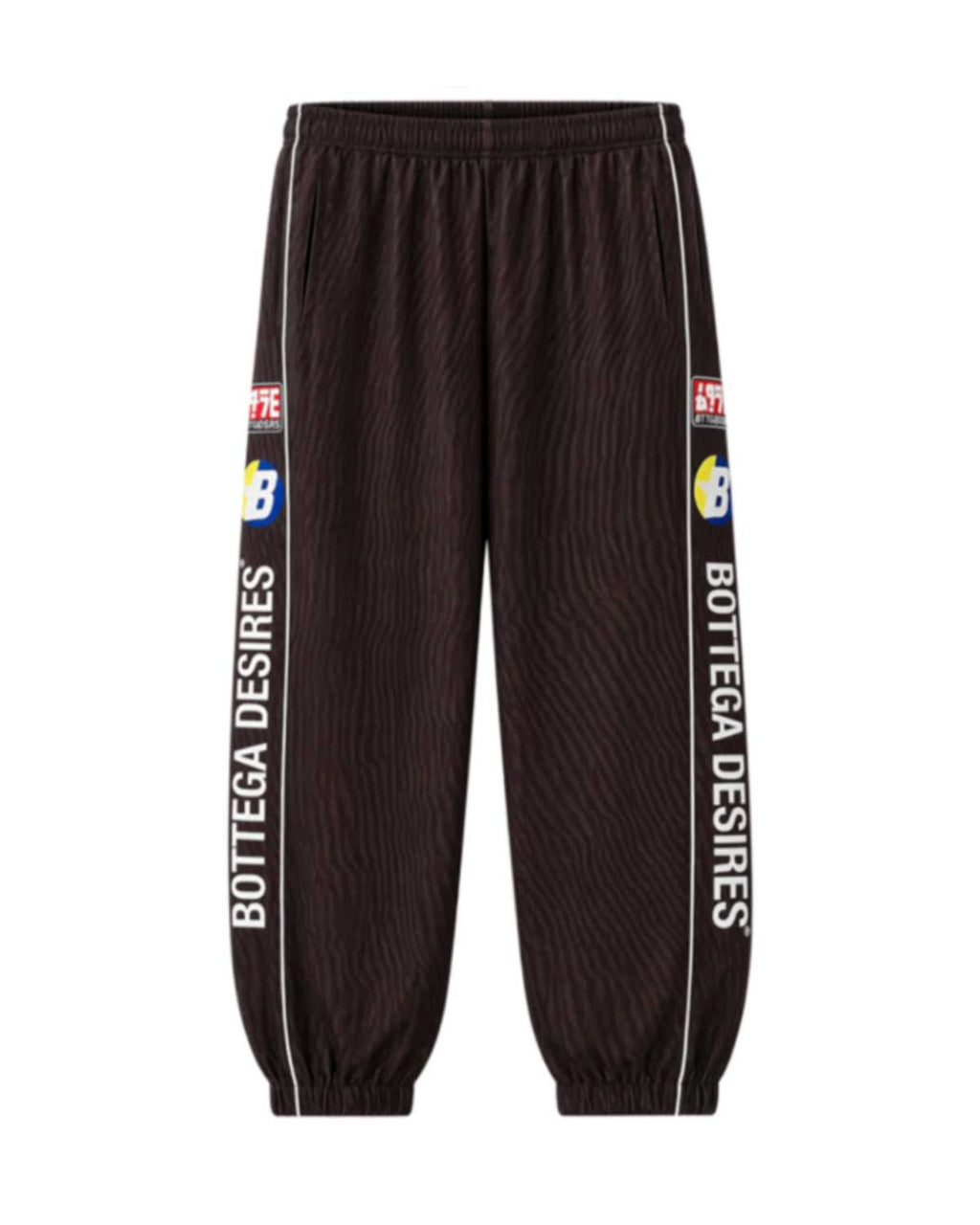 Bottega Desires Race Track Pants Black