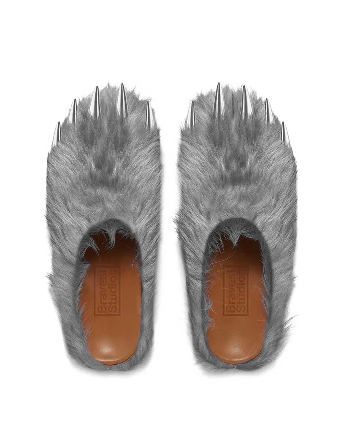 Bravest Studios Bear Claw Mule Grey