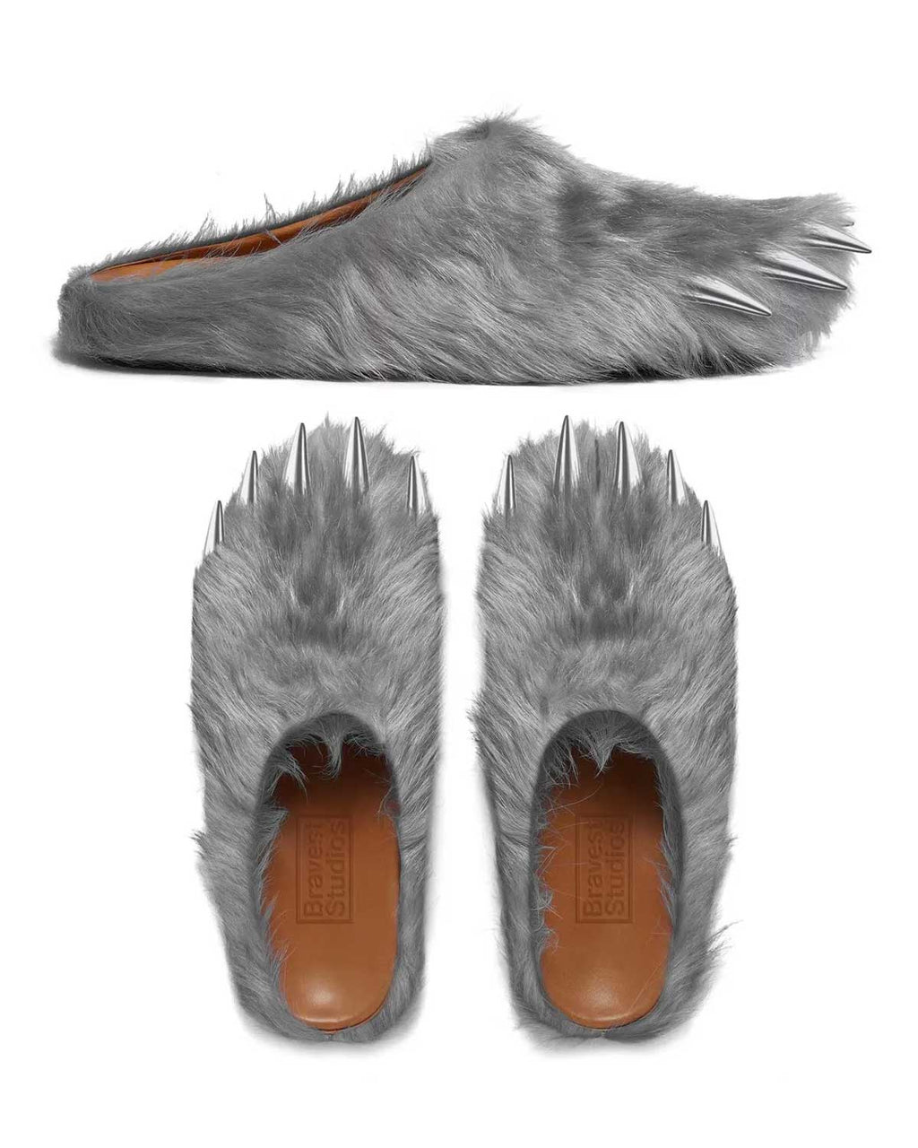 Bravest Studios Bear Claw Mule Grey