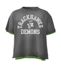Bravest Studios Trackhawk Double Layer Tee Grey/Green