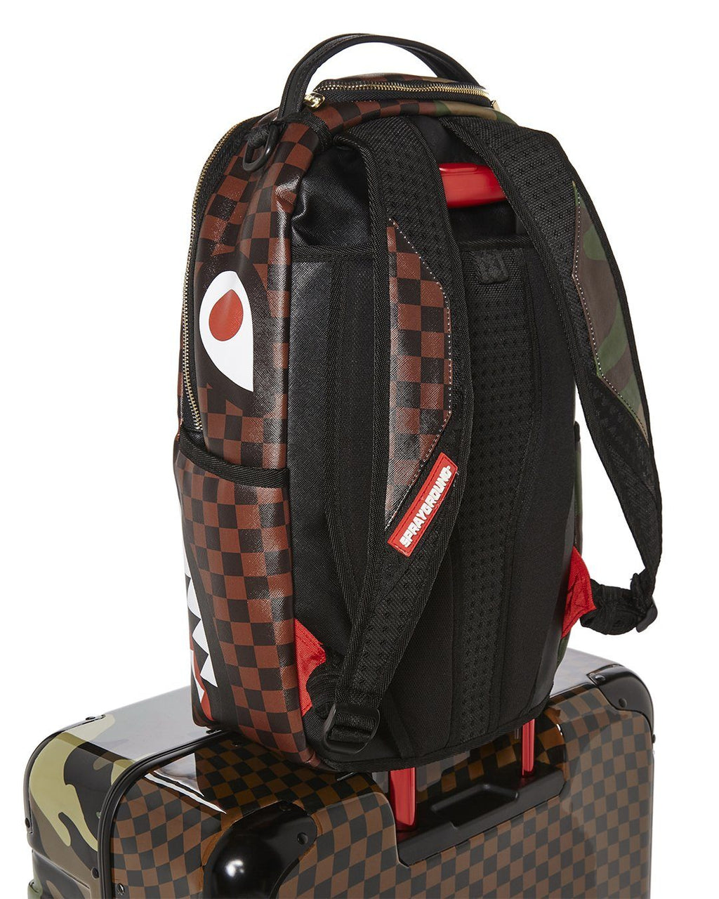 JUNGLE PARIS 2 PC LUGGAGE SET (CARRY-ON & FULL-SIZE)