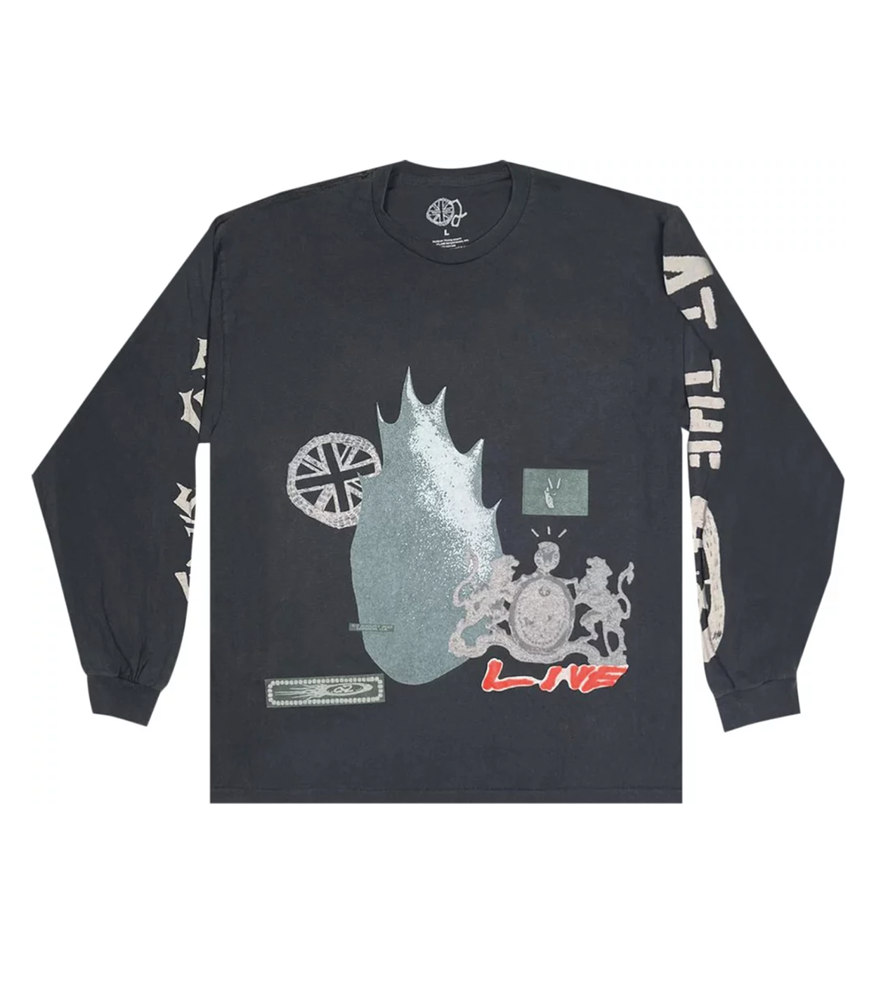 Travis Scott Live Union Jack L/S Shirt