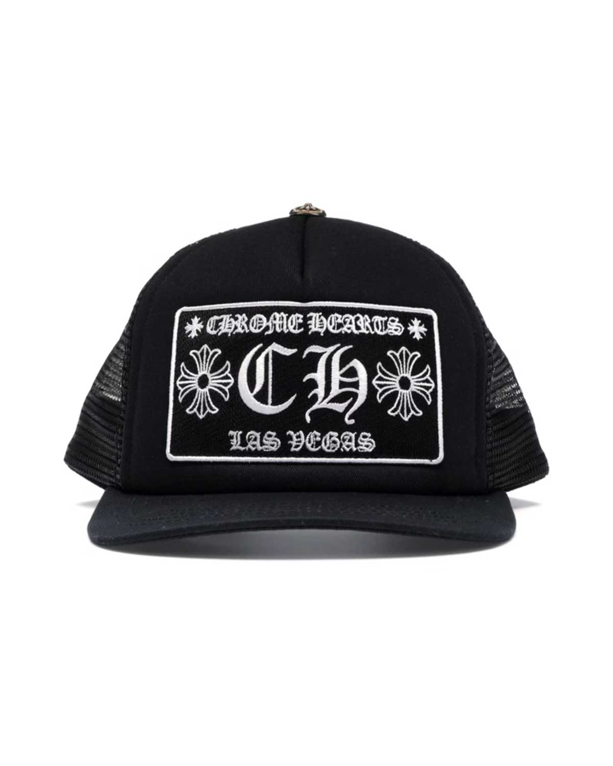Chrome Hearts Las Vegas Trucker Hat Black