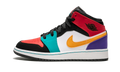 Air Jordan 1 Mid GS "Multicolor" 554725 125