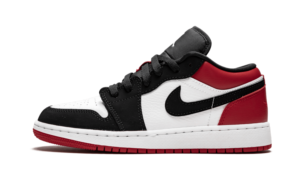 Air Jordan 1 Low GS "Black Toe" 553560 116