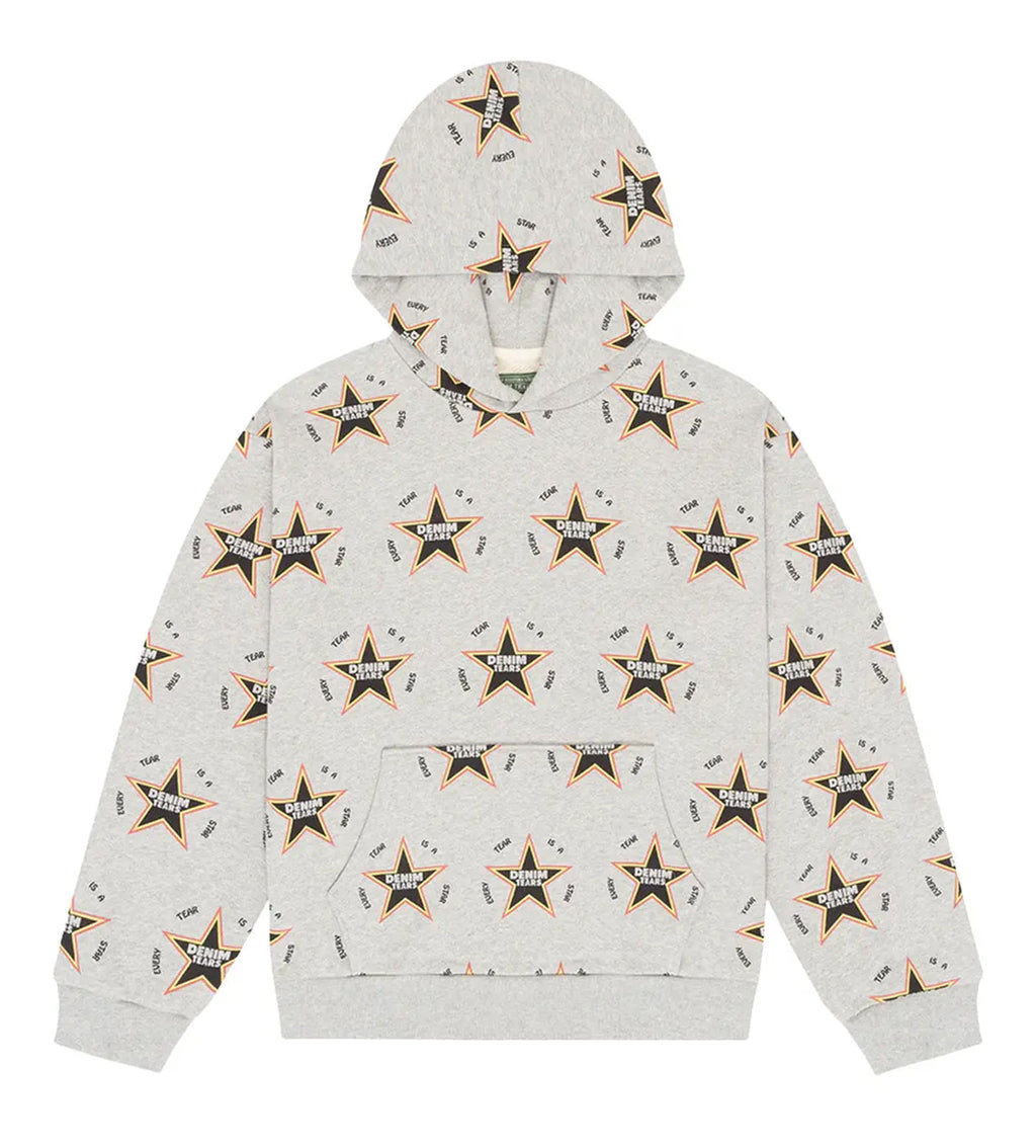Denim Tears Every Tear Is A Star Hoodie Grey
