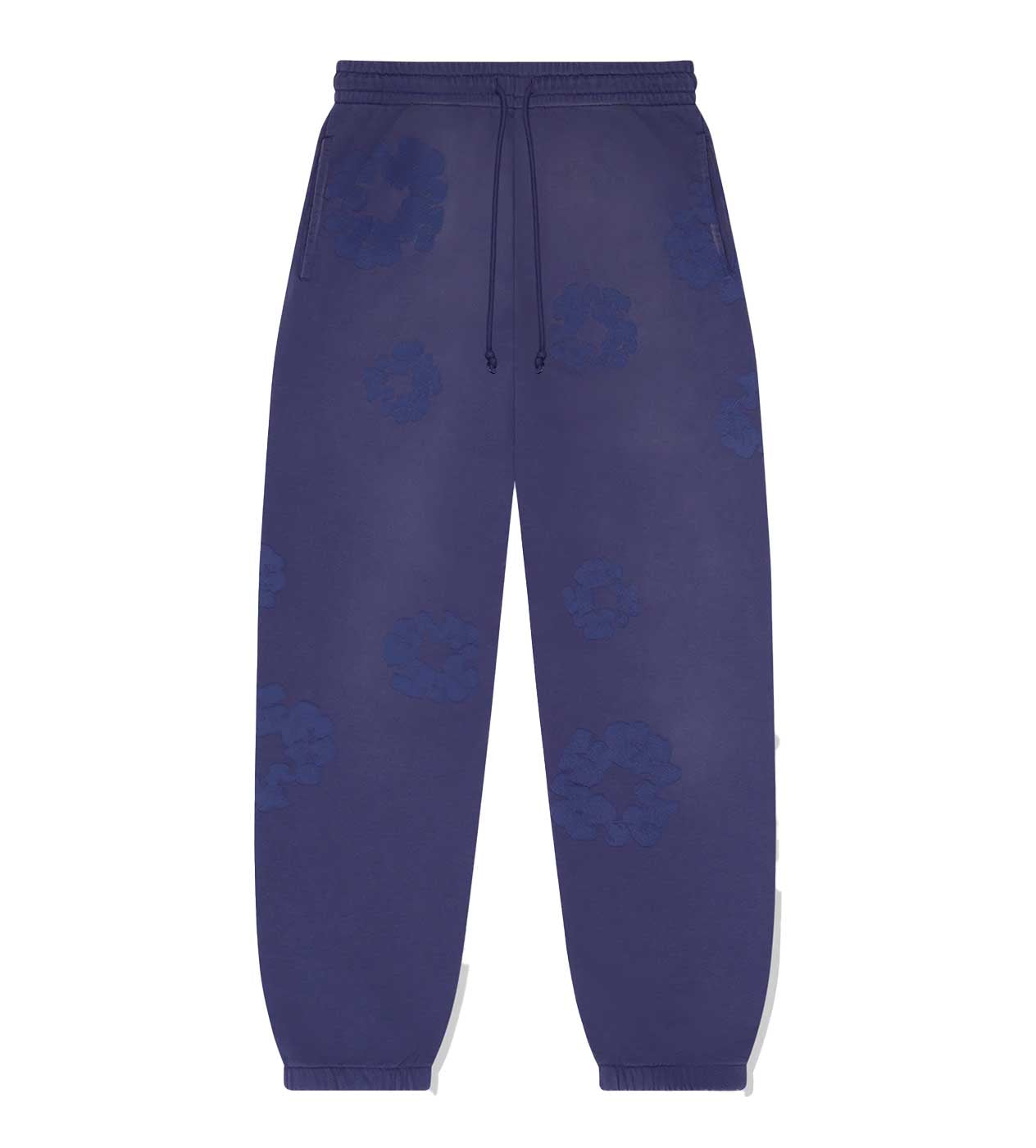 Denim Tears Mono Wreath Sweatpants Navy