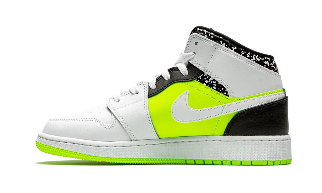 Air Jordan 1 Mid GS "Notebook" 554725 870