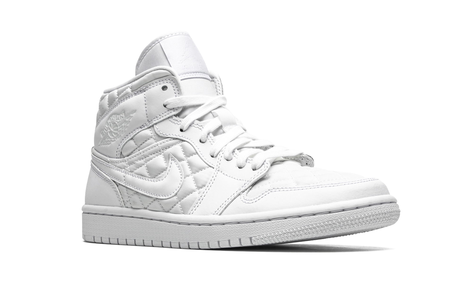 AIR JORDAN 1 MID WMNS "Quilted White" DB6078 100