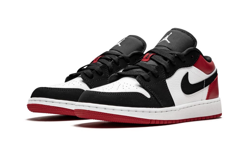 Air Jordan 1 Low GS "Black Toe" 553560 116