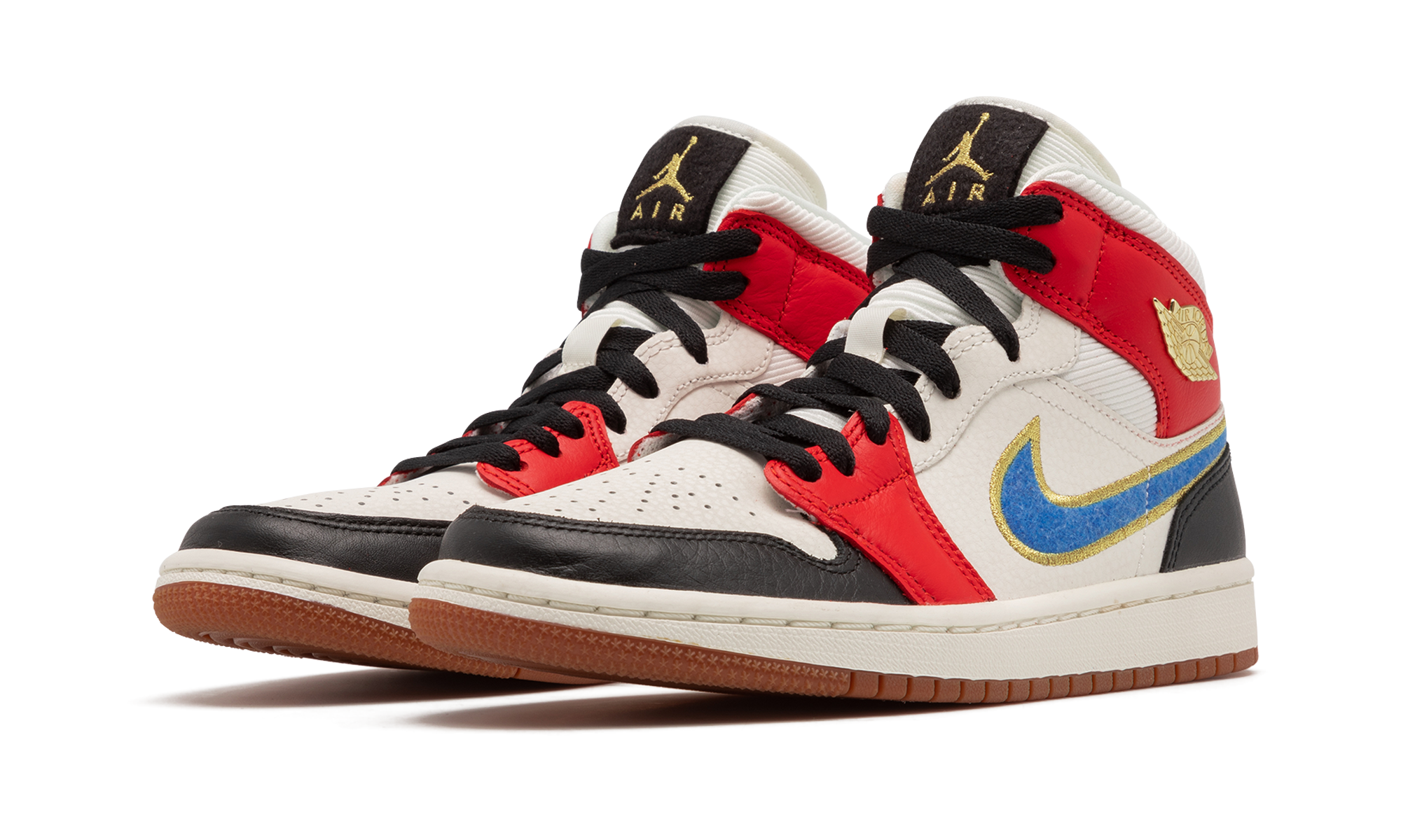 AIR JORDAN 1 MID SE WMNS "Let(Her)Man" DC1426 100
