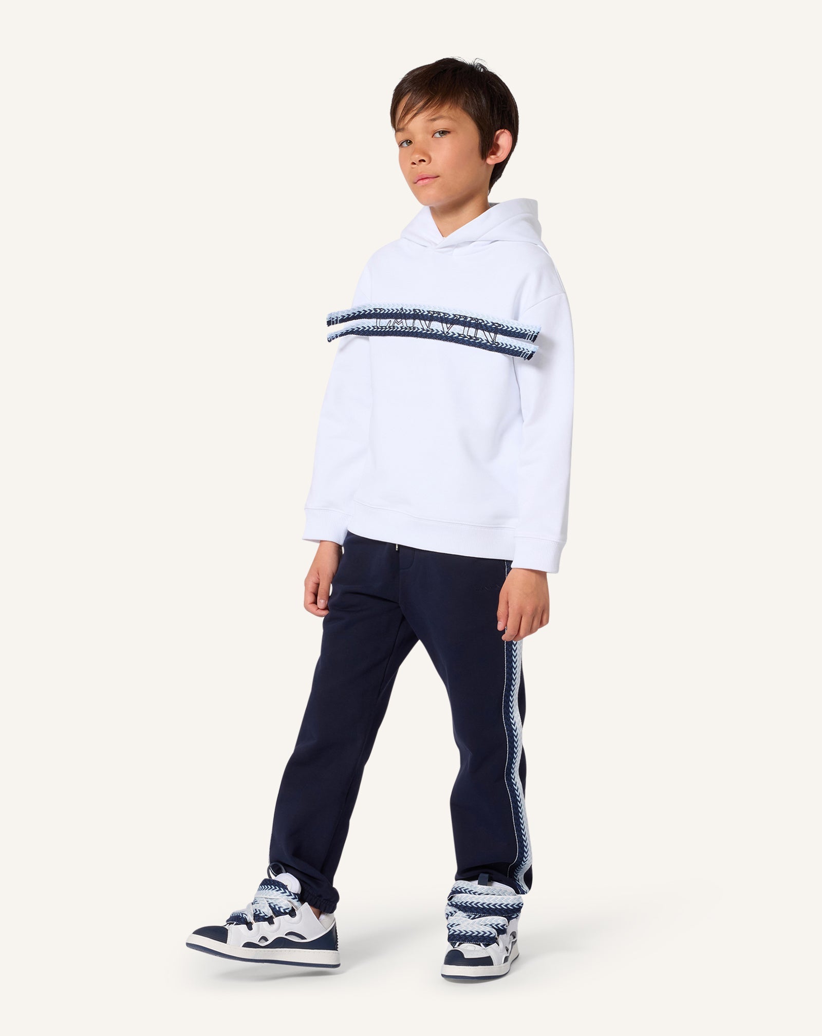 CURB KIDS SNEAKERS WITH LACES
