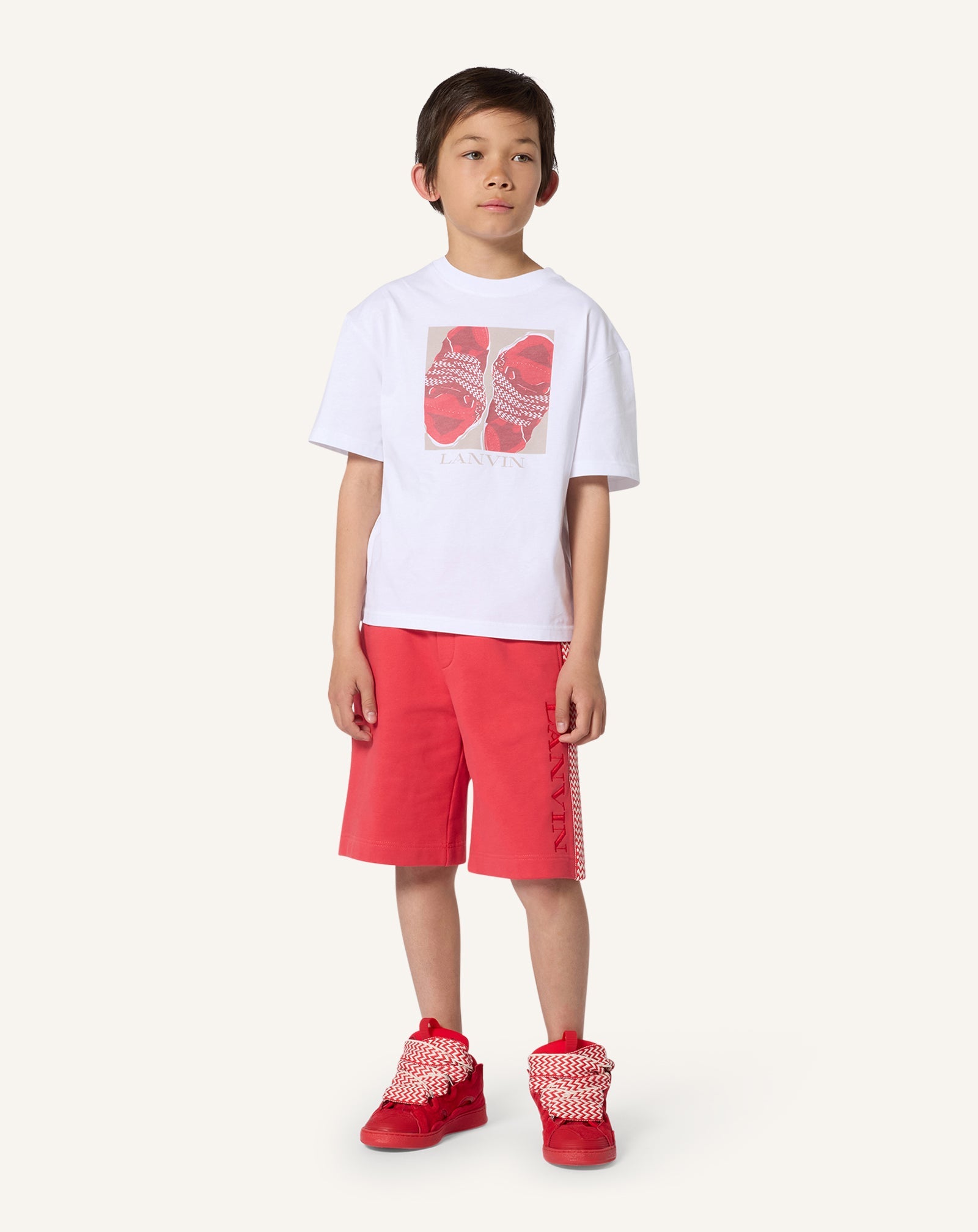 CURB KIDS SNEAKERS WITH LACES