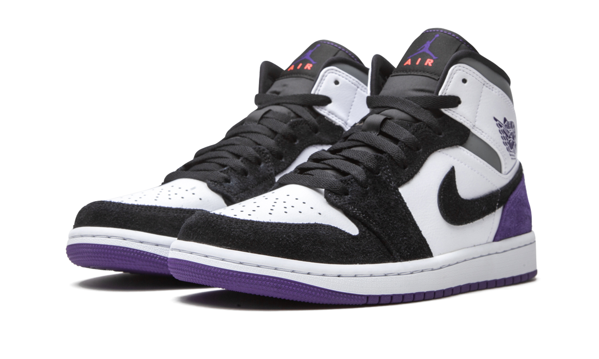 Air Jordan 1 Mid SE "Court Purple Suede" 852542 105