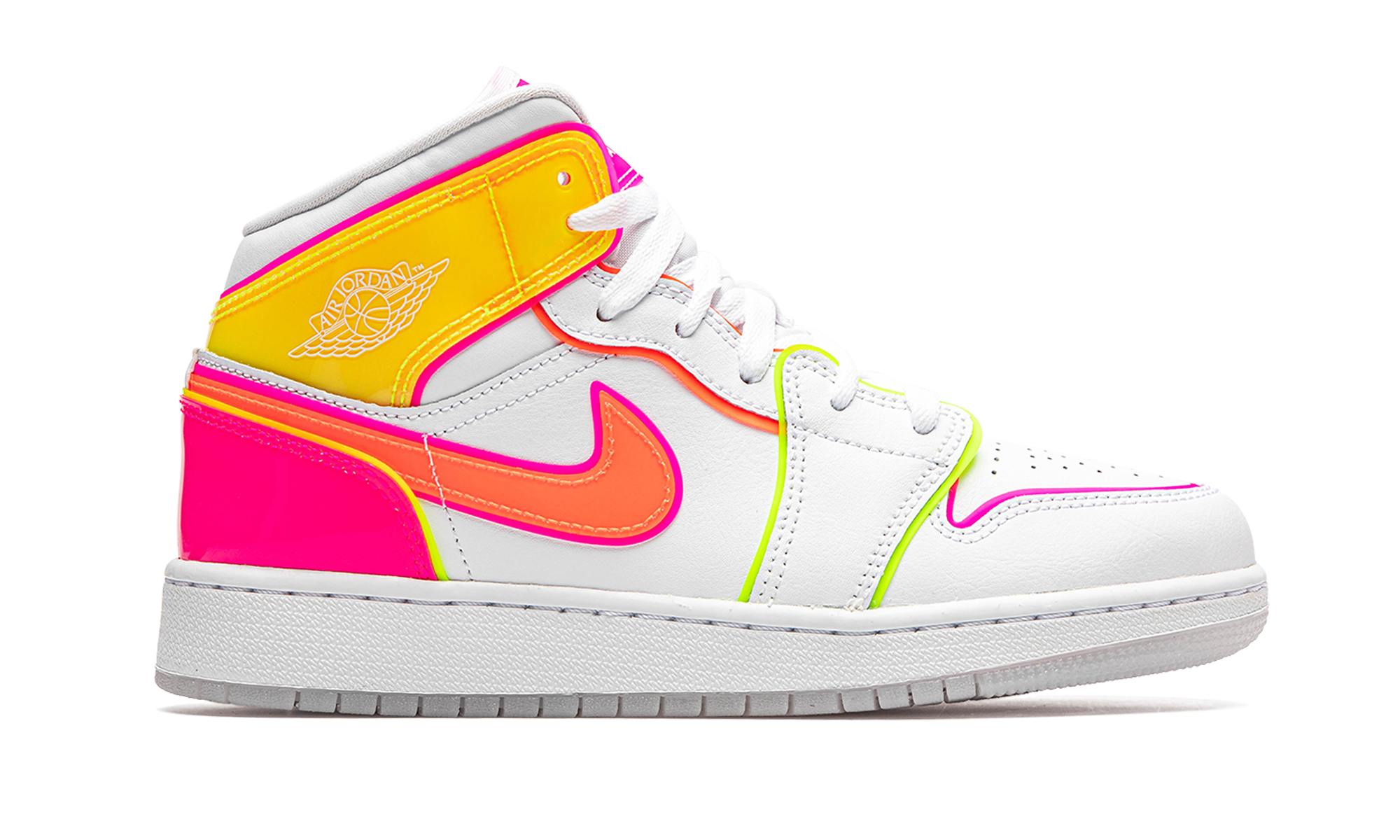 Air Jordan 1 Mid GS "Edge Glow" CV4611 100