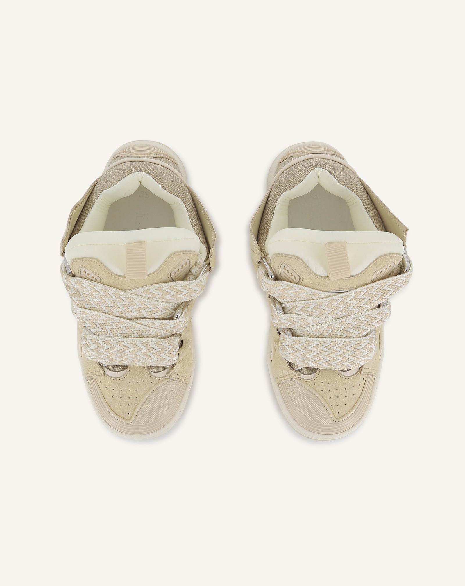 CURB KIDS SNEAKERS WITH LACES