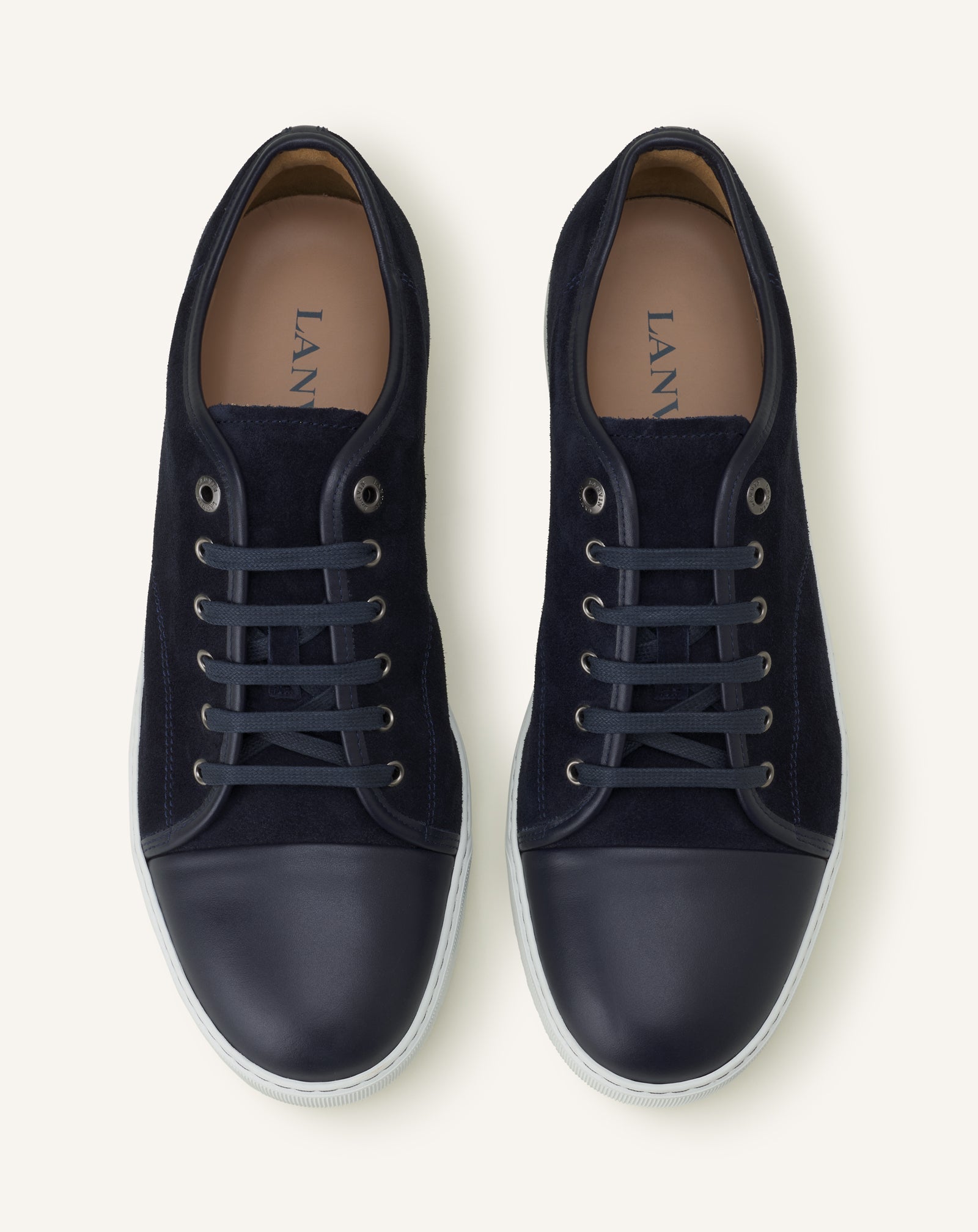 DBB1 SNEAKERS IN LEATHER AND SUEDE