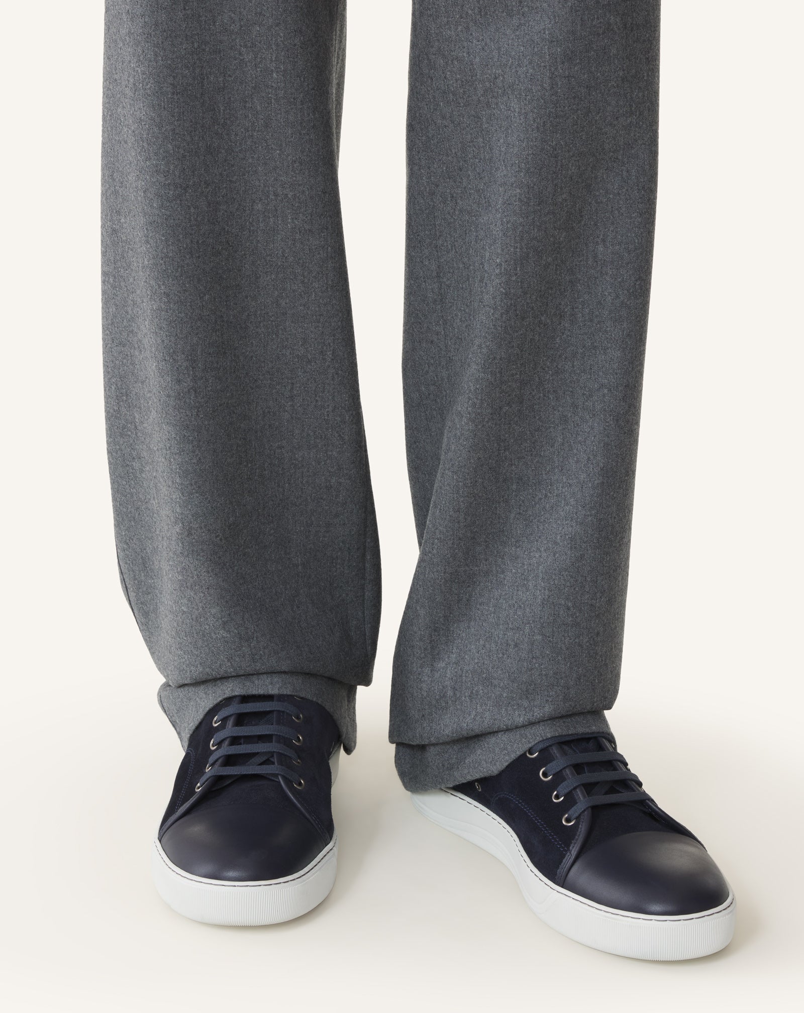 DBB1 SNEAKERS IN LEATHER AND SUEDE