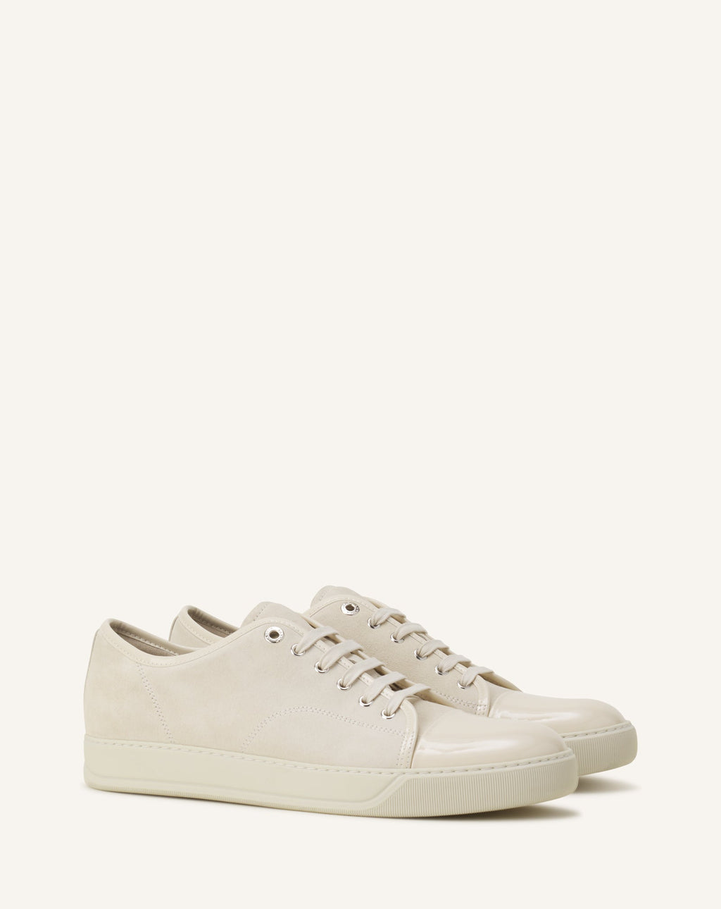 DBB1 SNEAKERS IN PATENT LEATHER AND SUEDE