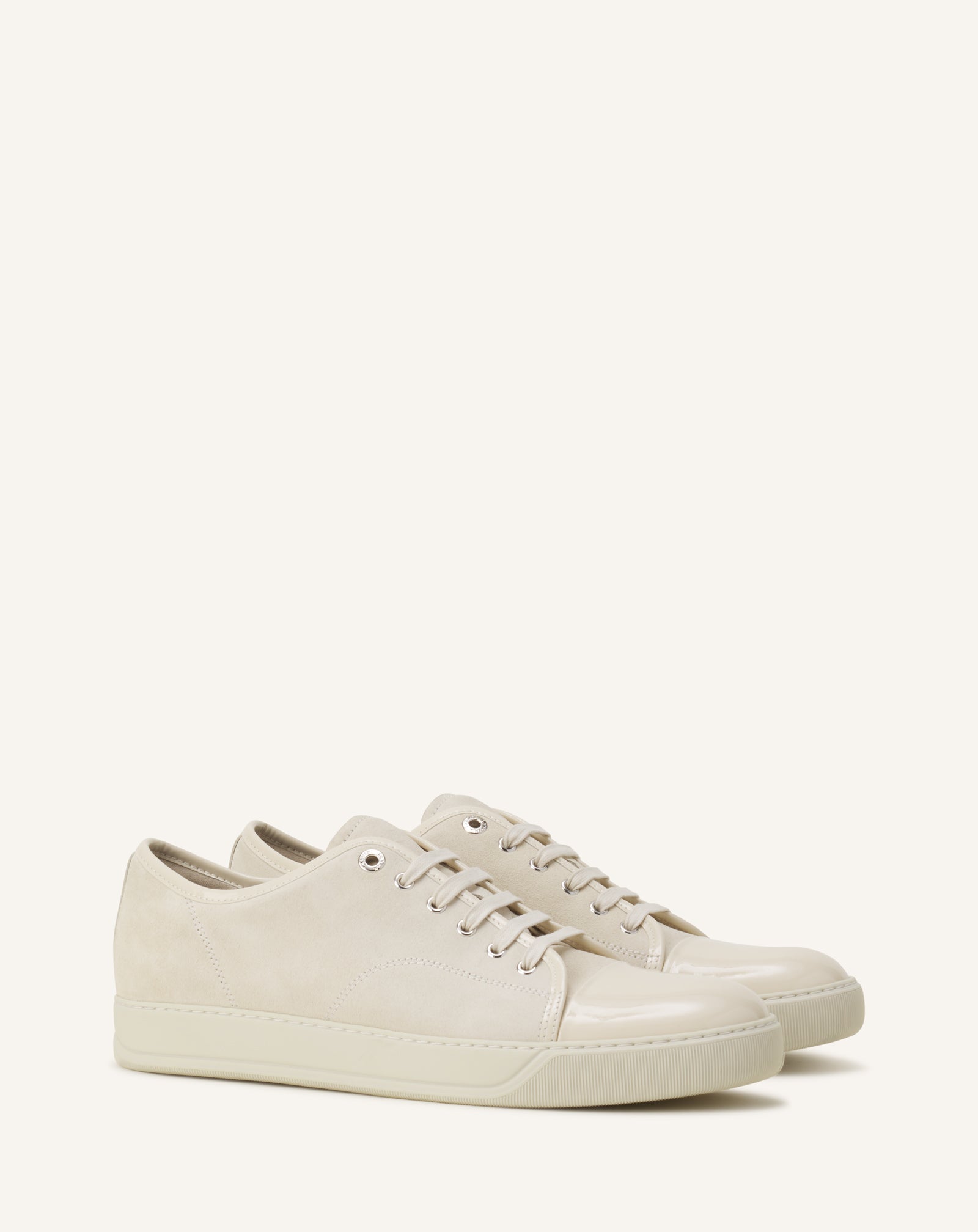 DBB1 SNEAKERS IN PATENT LEATHER AND SUEDE