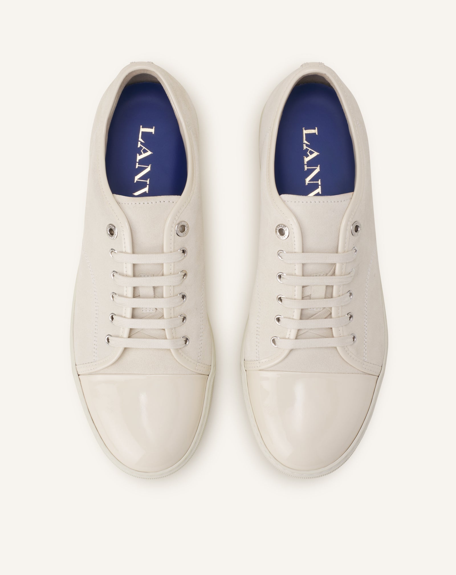 DBB1 SNEAKERS IN PATENT LEATHER AND SUEDE