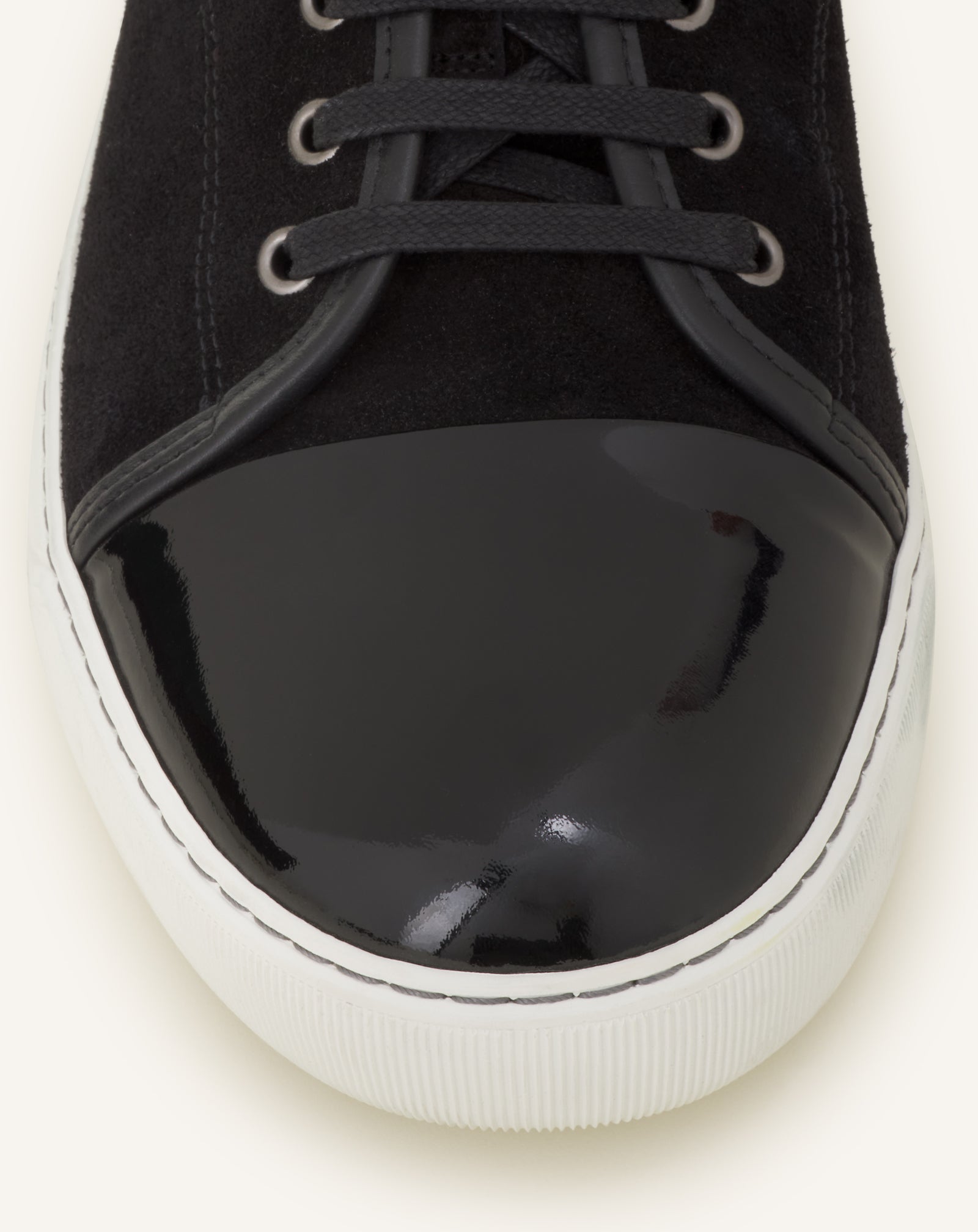DBB1 SNEAKERS IN PATENT LEATHER AND SUEDE