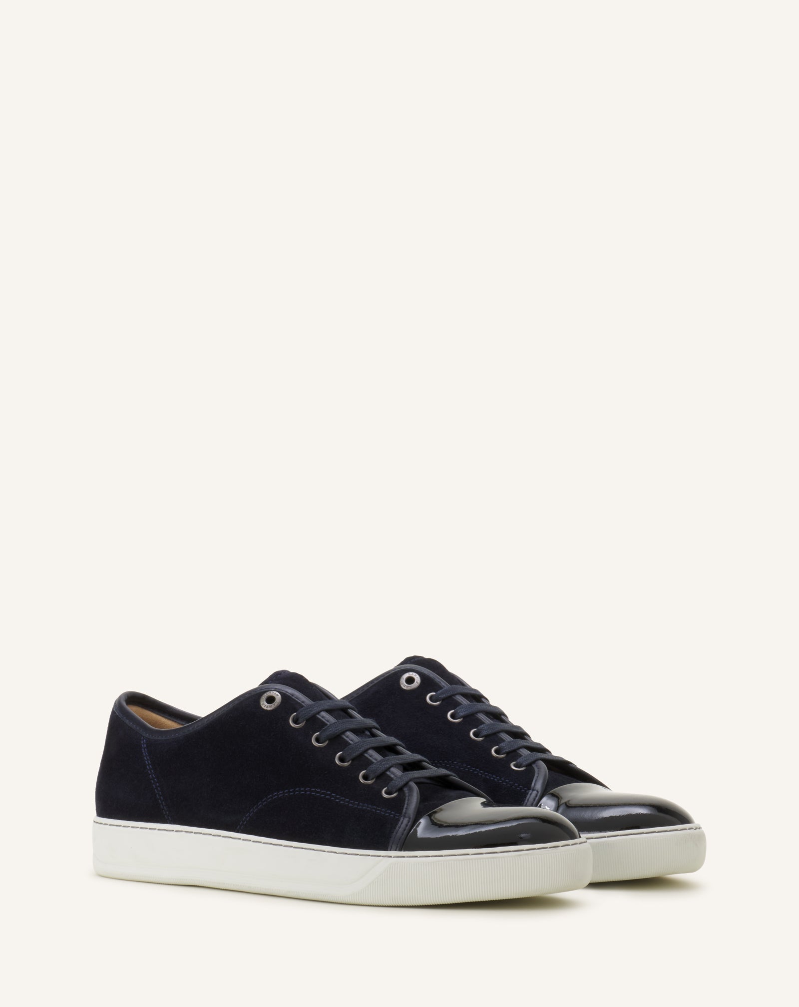 DBB1 SNEAKERS IN PATENT LEATHER AND SUEDE
