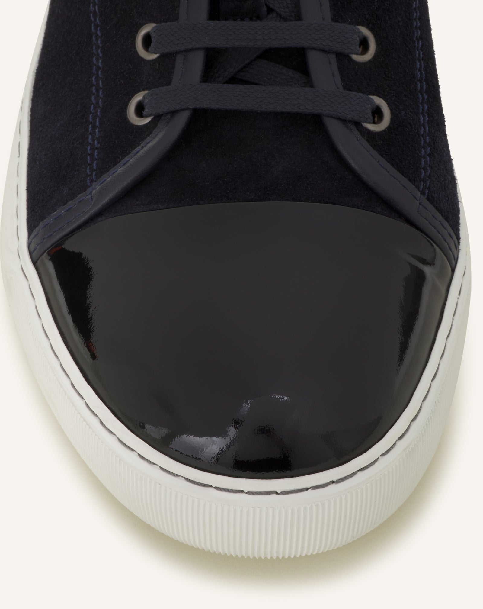 DBB1 SNEAKERS IN PATENT LEATHER AND SUEDE