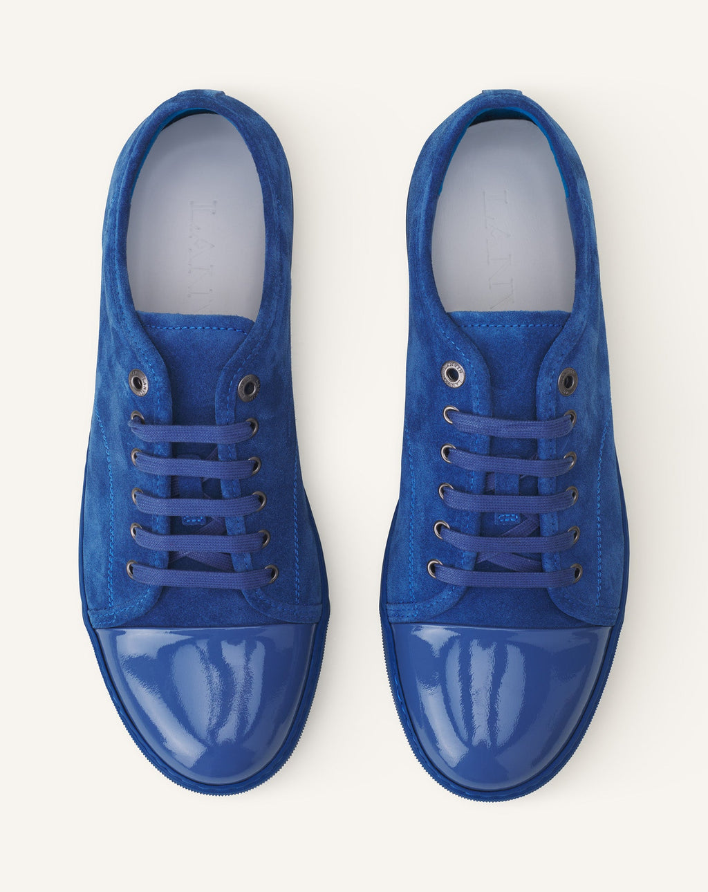 DBB1 SNEAKERS IN PATENT LEATHER AND SUEDE