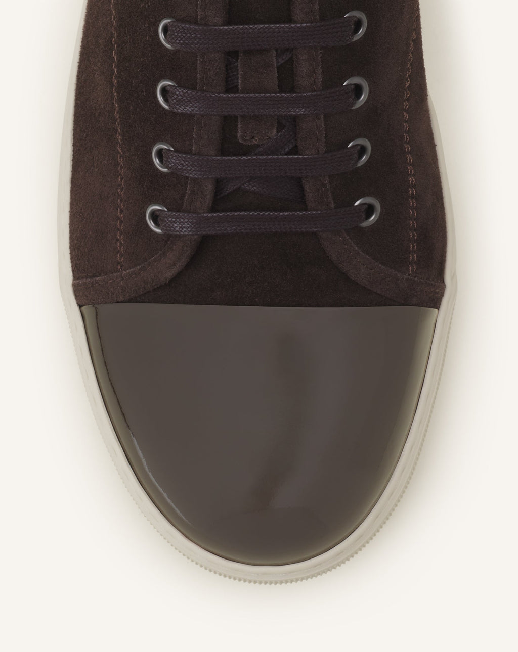 DBB1 SNEAKERS IN PATENT LEATHER AND SUEDE