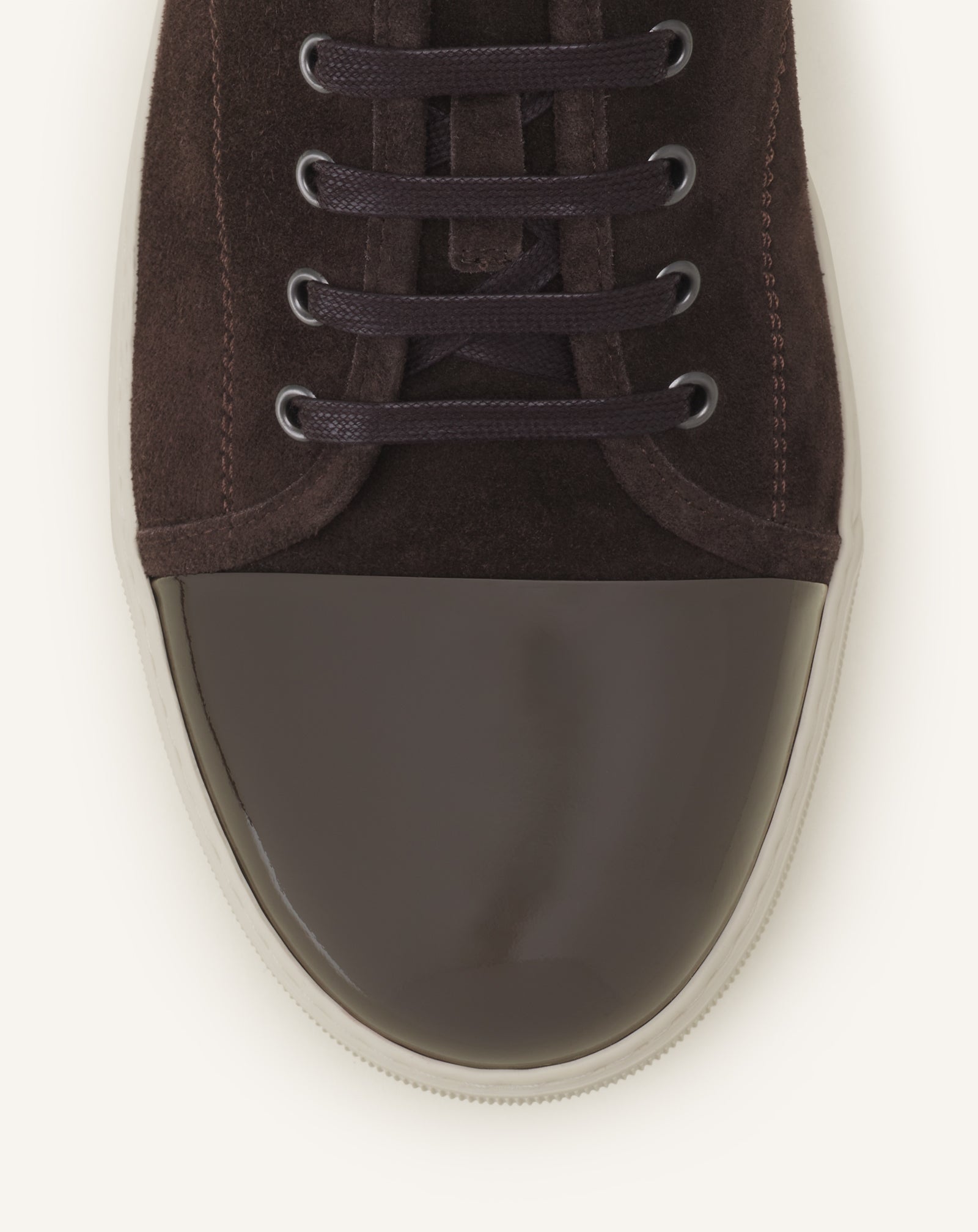 DBB1 SNEAKERS IN PATENT LEATHER AND SUEDE