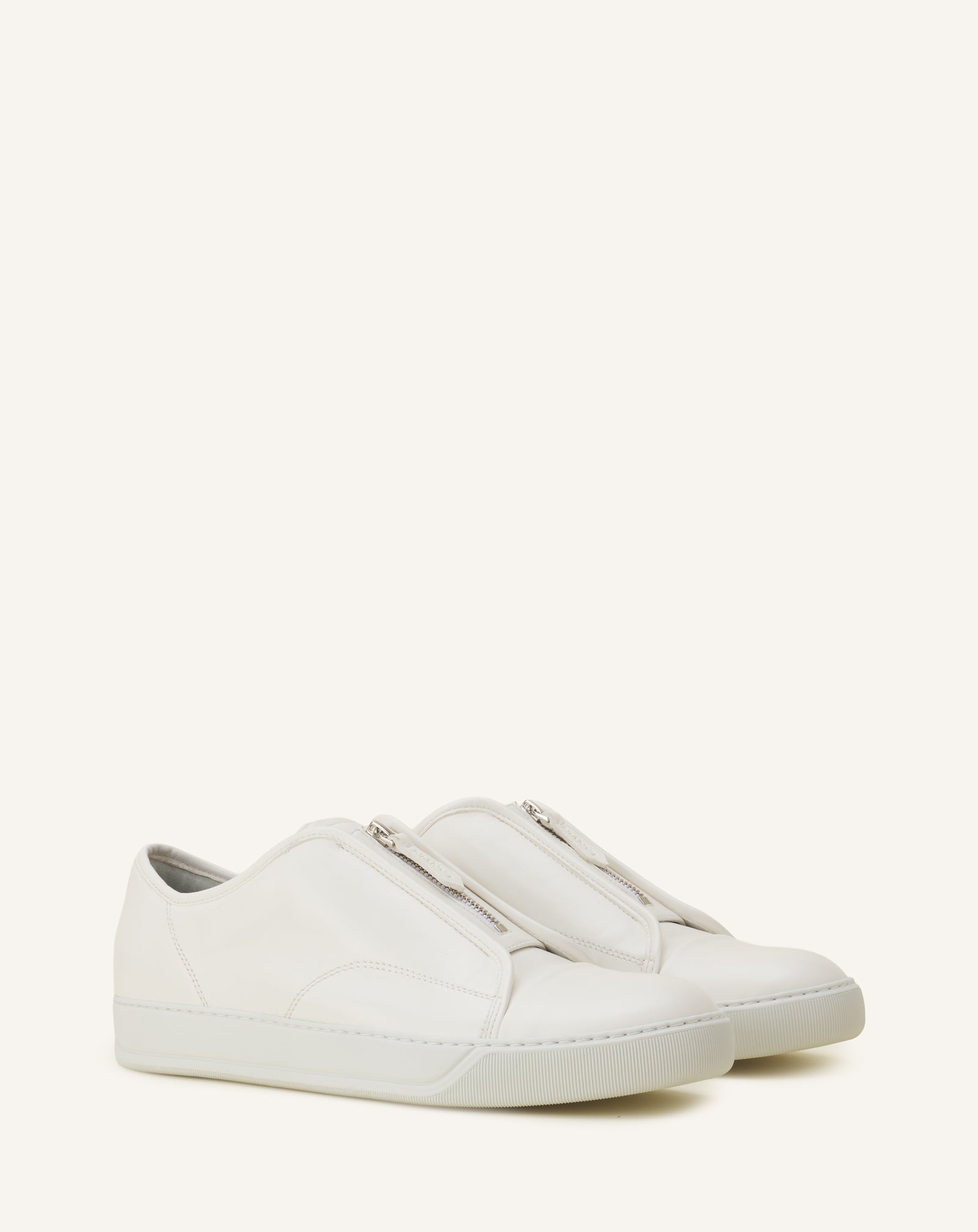 DBB1 ZIP SNEAKERS IN LEATHER
