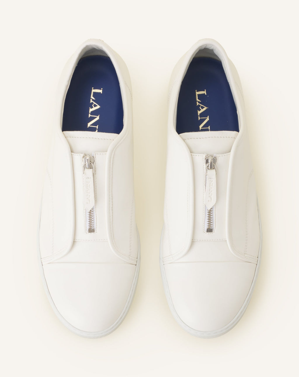 DBB1 ZIP SNEAKERS IN LEATHER