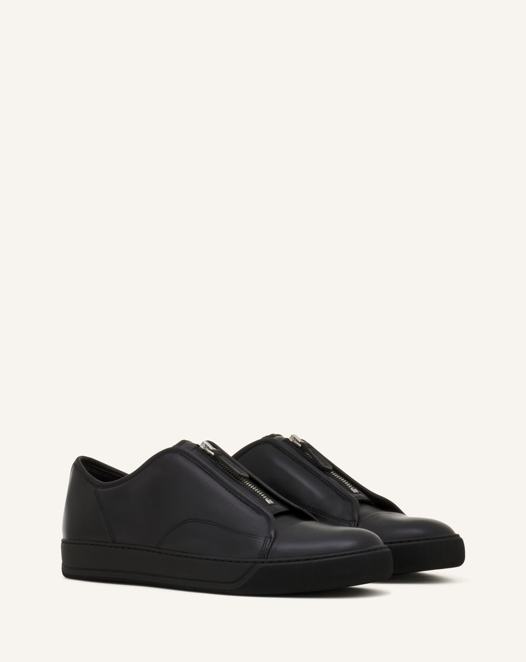 DBB1 ZIP SNEAKERS IN LEATHER