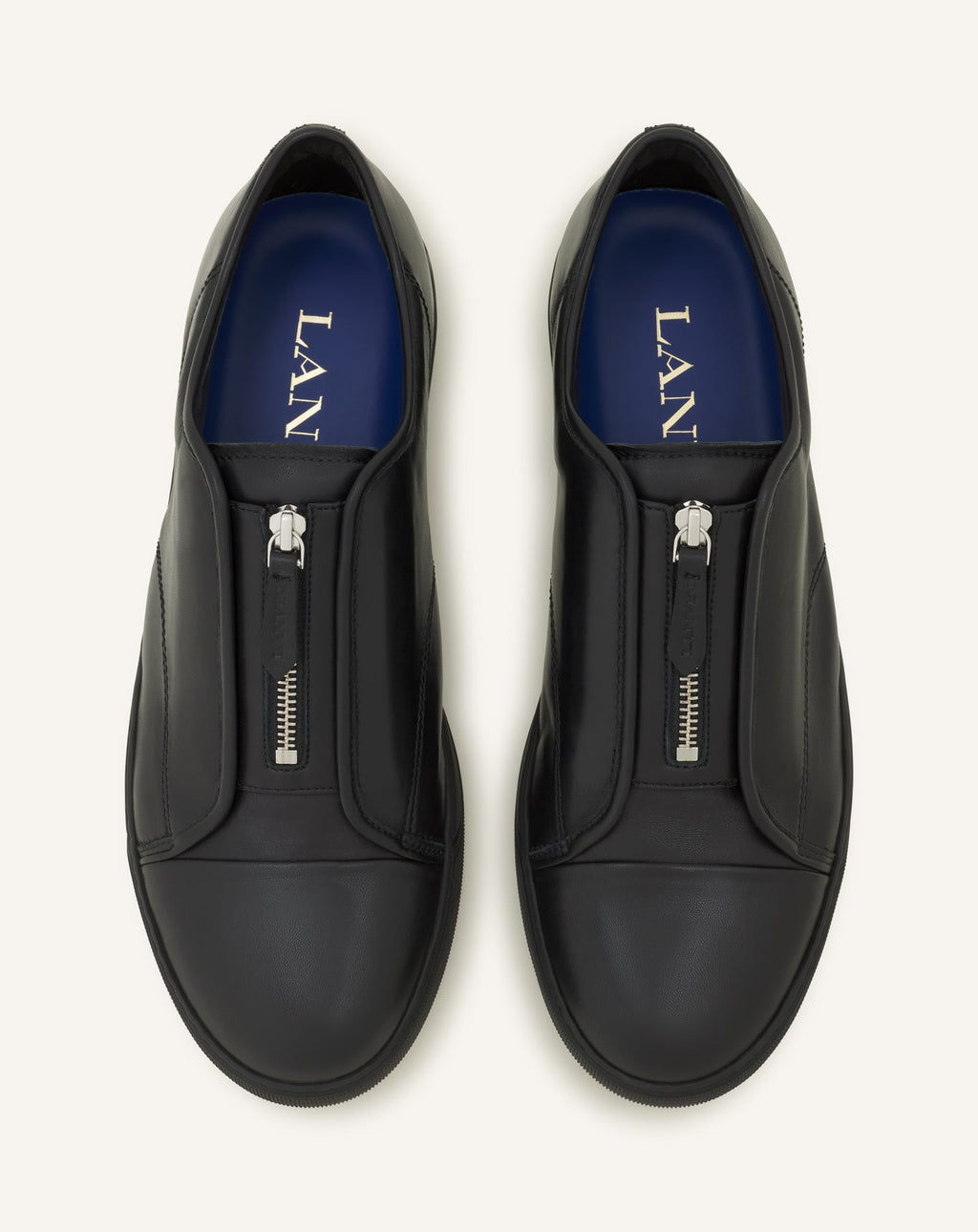 DBB1 ZIP SNEAKERS IN LEATHER