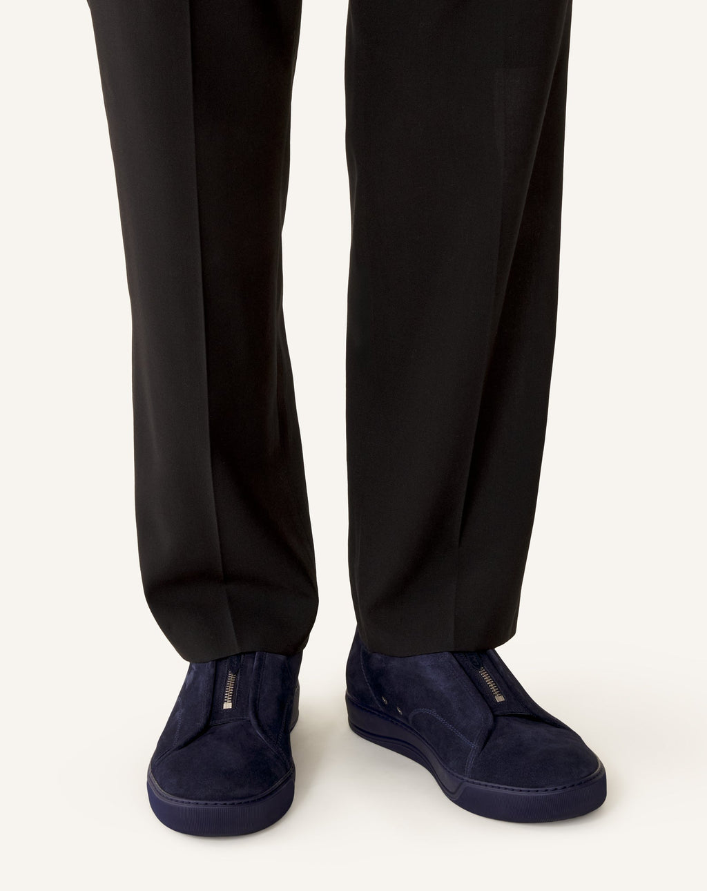 DBB1 ZIP SNEAKERS IN SUEDE