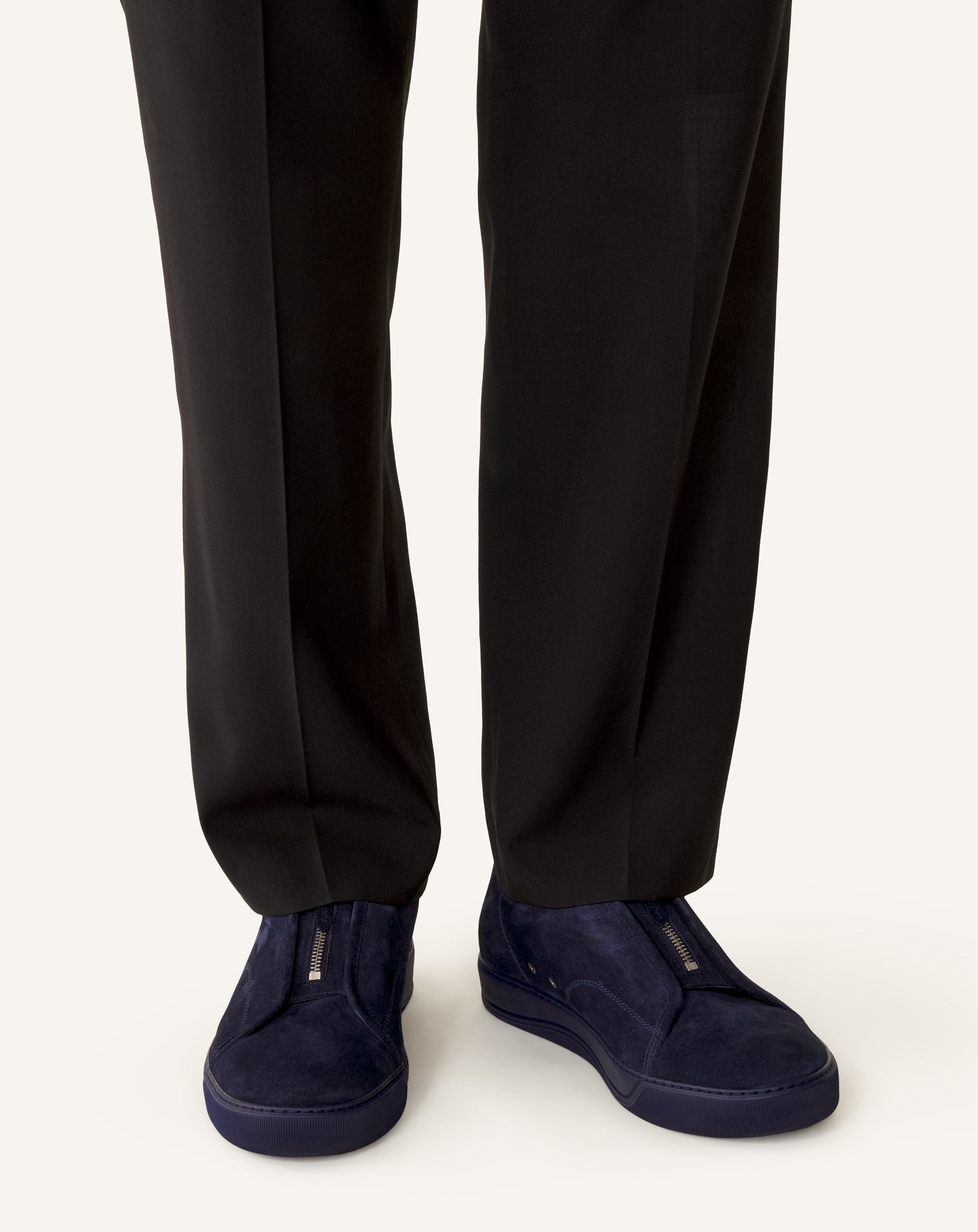 DBB1 ZIP SNEAKERS IN SUEDE