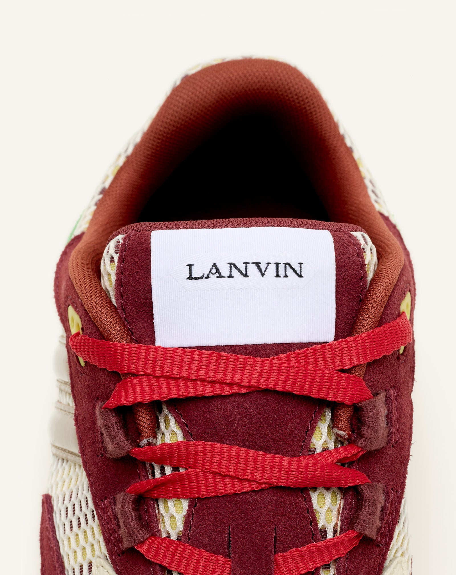 JLA SNEAKERS IN MESH AND METALLIC LEATHER
