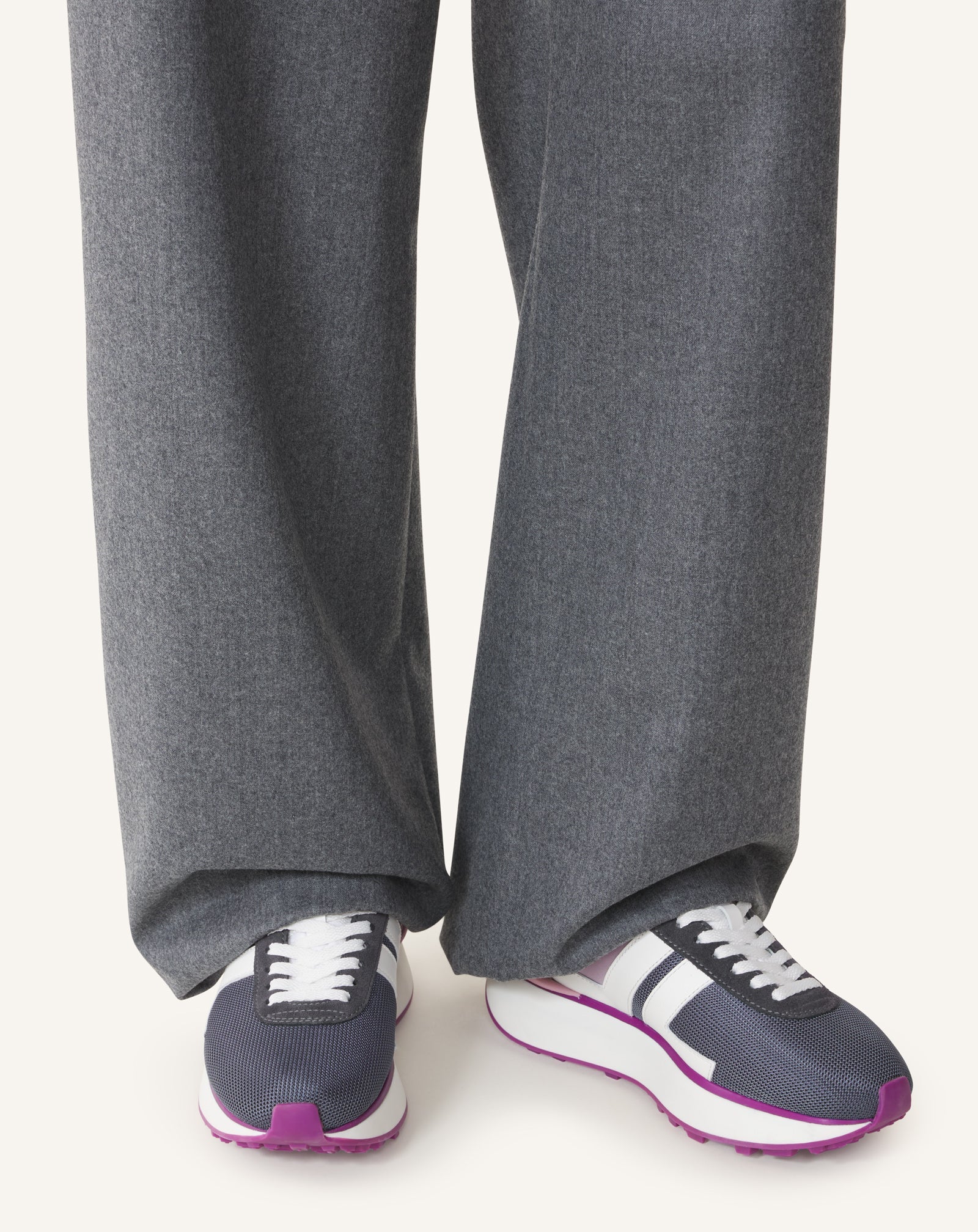 BUMPR SNEAKERS IN NYLON AND MESH