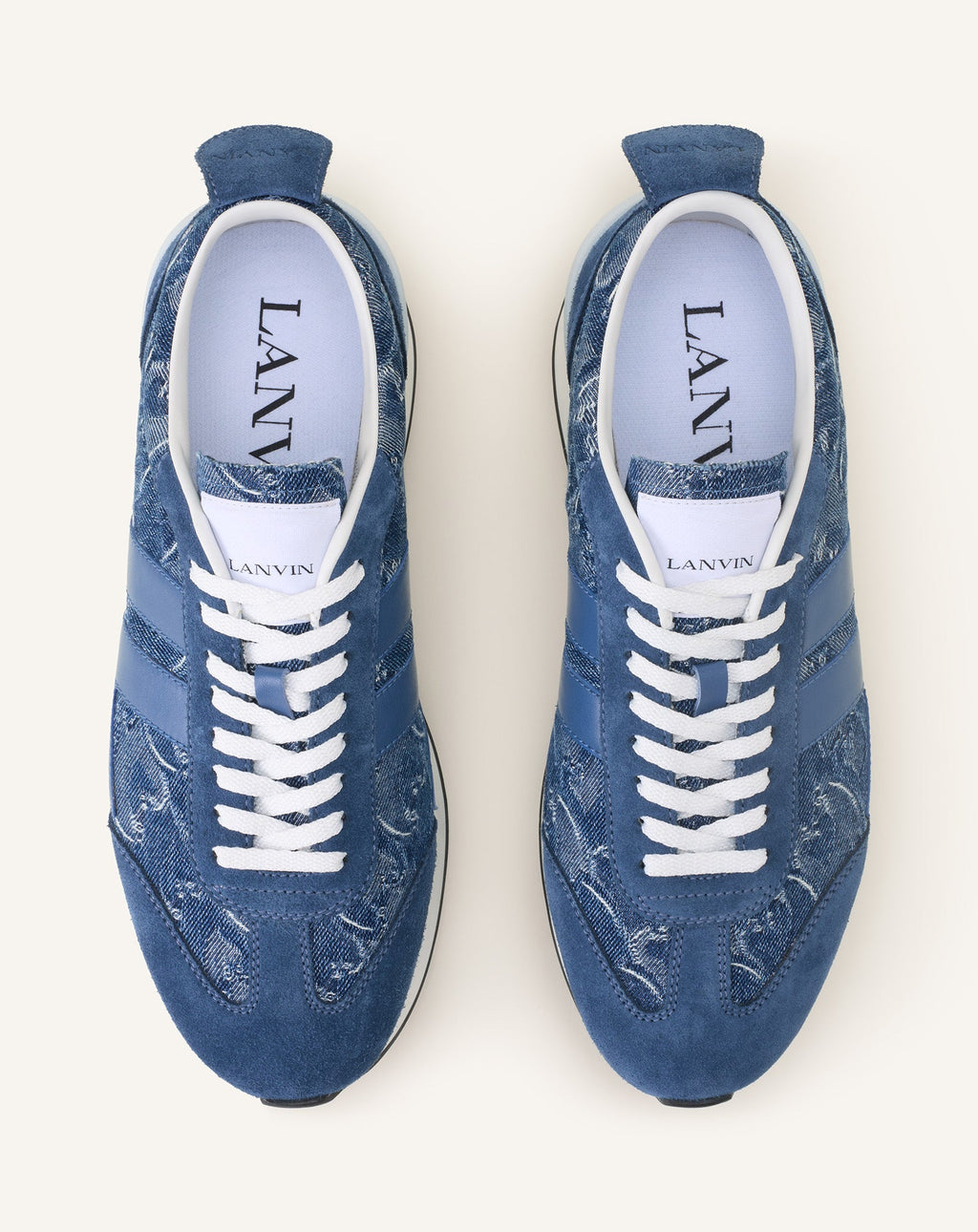 LUNAR YEAR BUMPR SNEAKERS IN DENIM