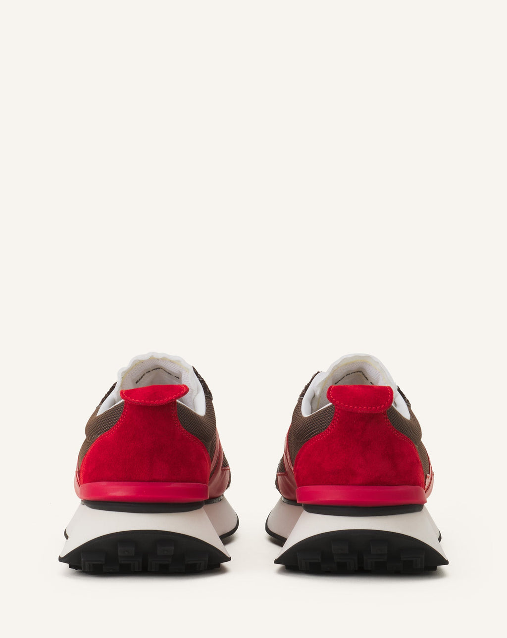 BUMPR SNEAKERS IN MESH AND BRUSHED SUEDE