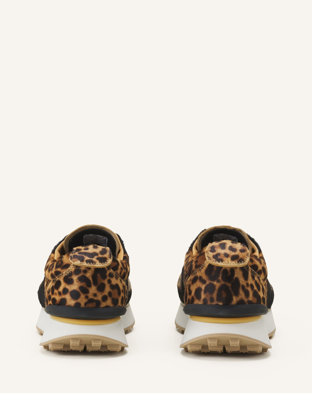 LEOPARD PRINT BUMPR SNEAKERS IN PONY